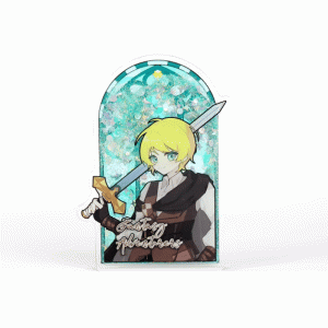 オイル入りグリッターアクリルスタンド